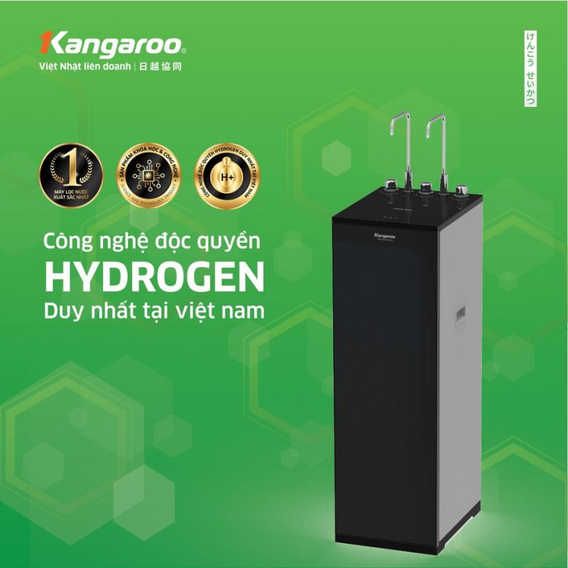 Máy lọc nước nóng lạnh Hydrogen Kangaroo KG10A16