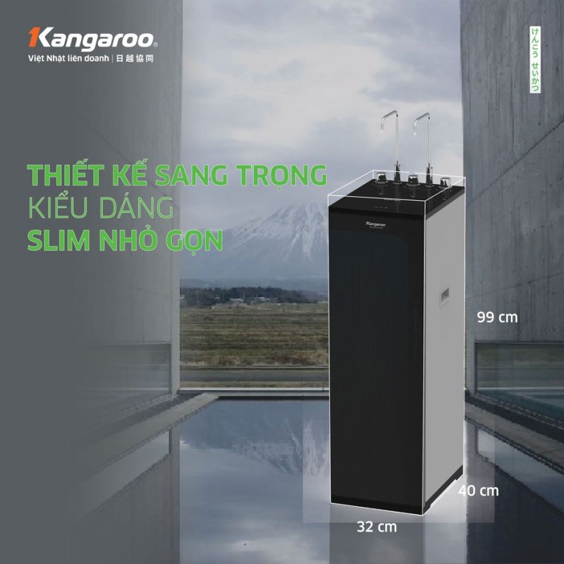 Máy lọc nước nóng lạnh Hydrogen Kangaroo KG10A16