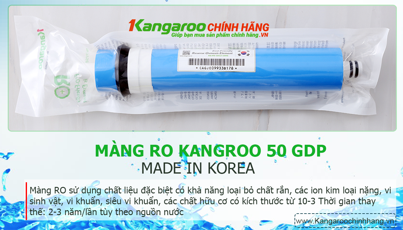 Màng RO Kangaroo 50GPD