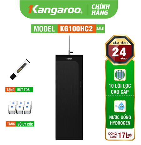 Máy lọc nước Kangaroo Hydrogen KG100HC2 - Mẫu Mới 2024